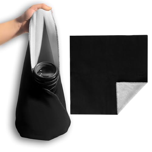 Camera Wrap, Protective Self-Adhesive Cloth, 17.7''×17.7'' Anti-Scratch Camera Sleeve, Washable Lens Pouch for DSLR, Phone, Laptops, Cosmetic