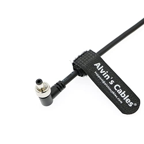 Alvin’s Cables Z-CAM E2 Power Cable for Atomos Ninja V| OSEE G7| Shinobi 7"| Shogun 7 Monitor 2 Pin Male to Lock DC Right Angle Power Cable 30cm|12inches - color: straight 2 pin to right angle lock DC