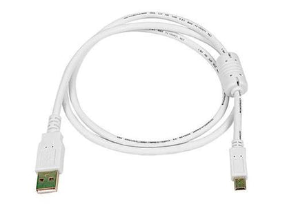 Monoprice 15-Feet USB 2.0 A Male to Mini-B 5pin Male 28/24AWG Cable with Ferrite Core (Gold Plated) (105450)