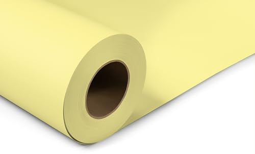 Denny Manufacturing - Seamless Paper Backdrop for Photography, Yellow Seamless Paper Roll - Lemon Yellow (86 in x 36 ft) Includes Free Roll Black Gaffer Tape (2 in x 13 ft) - color: Lemon Yellow, size: 86 in x 36 ft