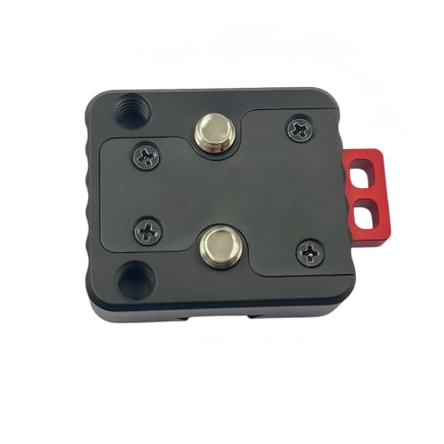 Mini V-Lock Assembly Kit, V-Mount Battery Plate Quick Release Set with 1/4"-20 Threaded Holes, Lightweight Aluminum Mounting System for Camera Cages, Rigs, Monitors, and Accessories