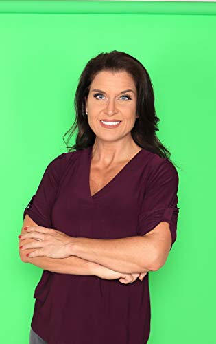 Small Spring-Powered Roll-Up/Pull-Down Background ID Photos (Digital Key Green (Lime)) - color: Digital Key Green (Lime)