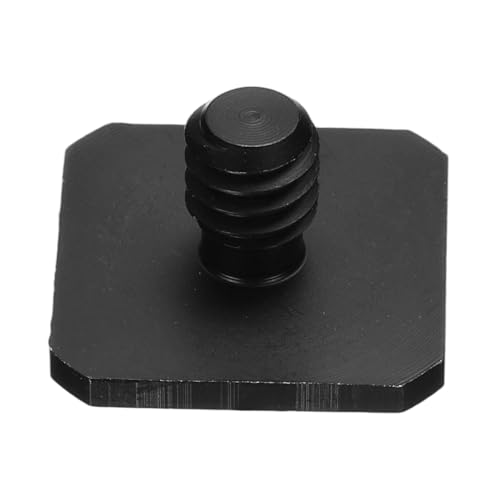 PATIKIL Hot Shoe Adapter 1/4" Male, 1 Pcs Hot Shoe Mount Adapter Camera Mount Screw Camera Video Light Converter for Microphone Holder Accessories 0.39x0.71x0.71 Inch
