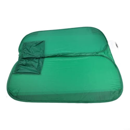 Portable Green Screen Background For Chair, Foldable Velvet Chroma Key Panel With Storage Bag For Streaming Video Production Home Office
