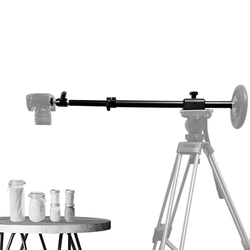 Glide Gear OH 50 Overhead Mount – DSLR, iPhone – 36" Arm, Tripod Extension, Ball Head, Heavy-Duty Metal - size: OH 50