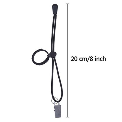 Backdrop Background Clips Holder for Photo Video Studio, 12 Pack, Black