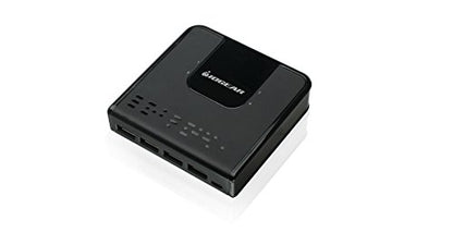 IOGEAR 4x4 USB 3.0 Peripheral Sharing Switch - Share 4 USB Devices Between 4 Computers - LED Indicators - Cables & Remote Included - PC - MAC - Printer - Scanner - Mouse/Keyboard and More - GUS434 - size: 4x4, style: USB 3.0