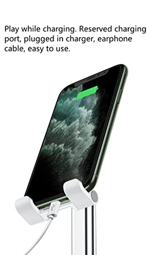 Home Phone Stand, Folding Telescopic Desktop Stand, Live Broadcast, Selfie (Green) - color: Green