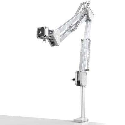 ULANZI TH04 Overhead Camera Mount with Magic Arm and 1/4" Ball Head, 360° Rotatable Camera Desk Mount, Desk Tripod with Uka Quick Release Setup for DSLR Cameras/Webcam/iPhone/Ring Light/Microphone