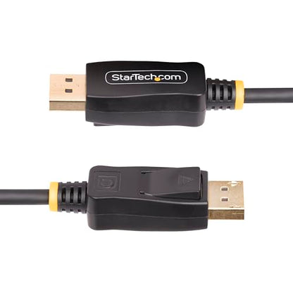 StarTech 6.6ft Active DP to HDMI 2.0b Cable, 4K 60Hz, HDR | 2m, Active Video Converter, 4:4:4 RGB, 7.1ch Audio, HDCP 1.4/2.3, Backward Compatible 4K 30Hz, DisplayPort to HDMI 2.0b