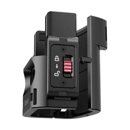 ULANZI PK-06 Expansion Adapter Accessories for DJI Osmo Pocket 3 - Aluminum Protective Cage Metal Bracket Mount with 1/4 Screw Holes/Gopro Adapter/Cold Shoe/Osmo Action Quick-Release