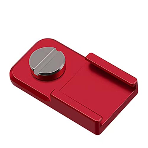 [2 Packs]-Cold Shoe Mount Adapter with 1/4"-20 Thread for Camera Cage, Monitor,Video Light,Microphones,Flash LED