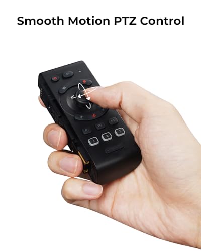 OBSBOT Tail Air & Smart Remote Combo, Streaming Camera with AI Tracking PTZ, Intelligent APP, Gesture Control, HDMI/USB-C/Wireless Webcam, Video Cameras for Filming, Worship, Content Creator, etc. - size: Tail Air+Remote