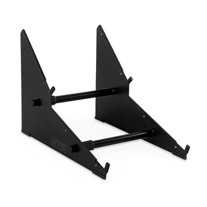 2-Tier XTS Desktop Stand, Adjustable Length from 10.6" - 18.5" for Sampler/Synth/MIDI Controller/Drum Machine, fits MPC Live 3 & Live 2/TR-8S/Analog Rytm/Octatrack, easy to assemble and resize - size: 2-Tier