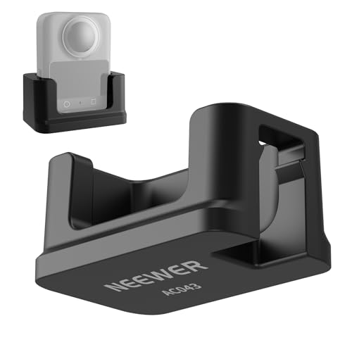 NEEWER Silicone Base for Osmo 360, Nonslip Soft Stable Anti Scratch Desktop Stand Support Upright Accessory Compatible with DJI OSMO 360 Action Camera Accessories, AC043 - style: Base