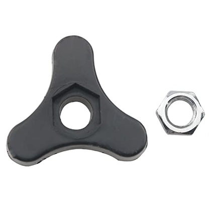 CHENJIN Metal Desk Lamp Mount Stand Swing Arm Drafting Light Clamp Holder Bracket Clip, Black