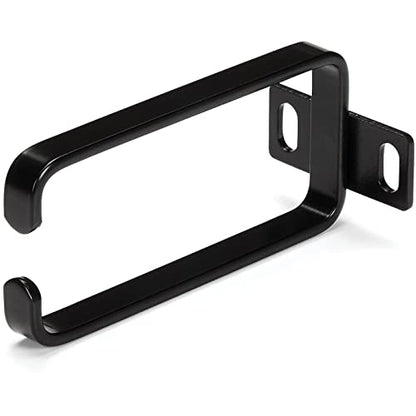 StarTech 1U Vertical 1.8 x 3.9in Cable D-Ring Hook for Racks (CMHOOK1UN) | 4.5 x 10cm steel ring, Fits 2 and 4-post 19in and 10in racks, Wide front opening, EIA RS-310-D, Reduces strain - size: 1.8 x 3.9in, style: 1U Vertical Single Unit Sm