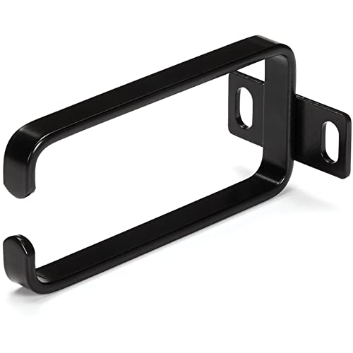 StarTech 1U Vertical 1.8 x 3.9in Cable D-Ring Hook for Racks (CMHOOK1UN) | 4.5 x 10cm steel ring, Fits 2 and 4-post 19in and 10in racks, Wide front opening, EIA RS-310-D, Reduces strain - size: 1.8 x 3.9in, style: 1U Vertical Single Unit Sm