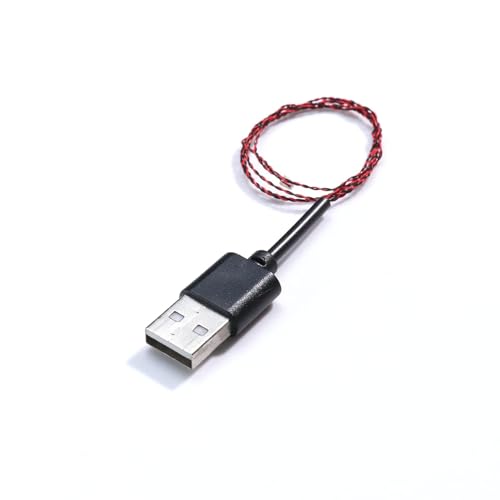 BrickBling 50CM USB Cable Compatible LED Light – Flexible Connector for DIY Lighting, Building Blocks Model Decor