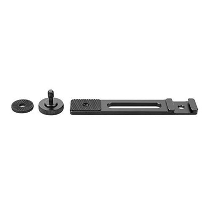 ChromLives Cold Shoe Bracket Extension Bar, Hot Shoe Extension, Microphone Mount with 1/4'' Tripod Screw Compatible with Mirrorless Camera Vlogging Sony A6400 6300 6500 6000 Zhiyun 4 DJI Osmo Pocket - color: Cold Shoe Bracket
