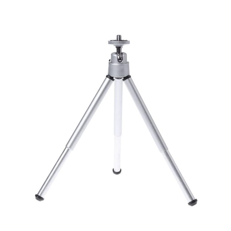 REFLEX CAMERA Lightweight Extendable Mini Tripod 5.9-7.9in – Aluminum Desktop Table Stand for Smartphone, GoPro, Webcam – Portable, Adjustable, Stable Video & Photo Shooting