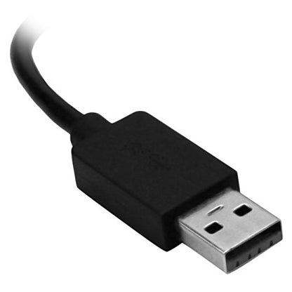 StarTech 4-Port USB-A Hub 5Gbps, 3x USB-A 1x USB-C, TAA (HB30A3A1CSFS) | SuperSpeed USB 3.0, Bus or self-powered, BC 1.2 charging to 12W per port, 20W total, Portable aluminum