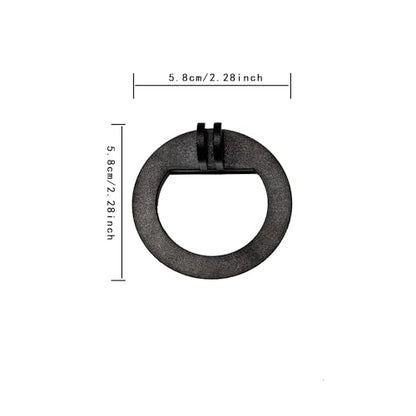 Magnetic Tripod Phone Holder Mount Adapter for MagSafe iPhone Gopro Jaws Flex Clamp Mount Action Camera Tripod Wrist Strap Mounts Selfie Stick Chest Mount Harness Backpack Mounting Clip