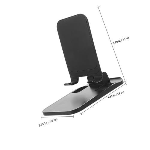 VILLCASE Adjustable Desktop Phone Stand Universal Alloy Phone Holder for Live Streaming and Video Calls with Telescopic Arm Compatible with Smartphones