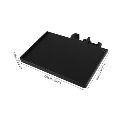 Angoily 4pcs Durable Multi Functional Desk Mount Tray for Microphone Xlr Cables and Sound Card Lightweight Gear Organizer for Recording Live Streaming and Daily Use