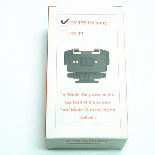Hot Shoe Adapter for Sony Accessories Universal Multi-Function Interface for Dslr Mirrorless Cameras Applicable the A7 Series M2/3/4,R2/3/4/5,S2/3/4,A7c/Ii,A6000 and Rx Series,Convert Flash Attachment
