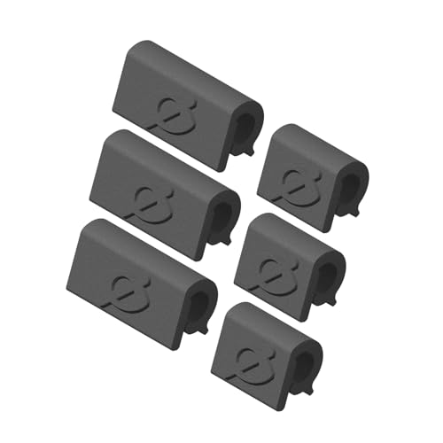 Webcam Cover Slide for Laptop & Tablet Camera Privacy, No Adhesive No Residue, Flexible Cover for MacBook, iPad, PC & More, 2 Sizes Included, 6 Pack, Made in USA