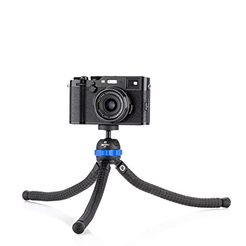 Benro KoalaPod Flexible Bendable Tripod – Compact 3-Leg Mini Tripod with Ball Head, ¼″-20 Mount, Flexible Legs for Smartphones, Cameras & Live Streaming (KP1)