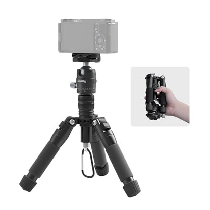 SmallRig VT-20 Aluminum Mini Tripod, 20" Desktop Tripod with 360° Ball Head, Compact Desktop Tripods for DSLR Camera Video Camcorder, Load up to 13lb/6kg - style: VT-20