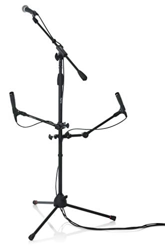 Gator Frameworks Adjustable Clamp-On Angled Mini Interlocking Design, 9" Boom Arm (GFW-MIC-CLMPBM9) - style: 9" Boom - Clamp
