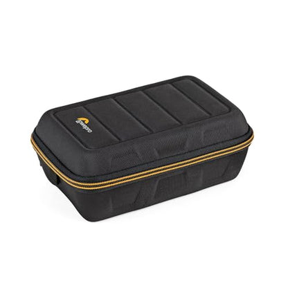 Lowepro Hardside CS 60 Case for Small Drone, Mirrorless Cameras or 2 Action Cameras, 1-2 Lenses, Accessories, 14.00 x 8.51 x 22.71 cm, Black - size: Hardside CS 60