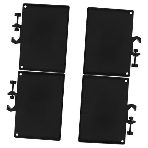 STOBOK 4pcs Overhead Stand Tray for Microphone and Sound Card Durable Lightweight Gear Organizer for Live Streaming and Daily Use Compatibility