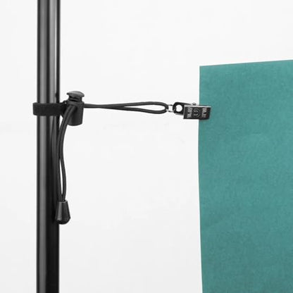 Backdrop Clips Holder Background Clamps Stand Photography Cloth Curtain Clips Adjustable Elastic for Photo Video Studio 12pcs