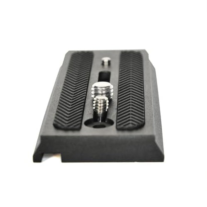 501PL 120MM Long Quick Release Plate For Manfrotto 501PL, 503, 701HDV- RC5 System Replacement (#3433PL)- Compatible with 501/503/577/701 NG Tripod Heads, With 1/4"-20 & 3/8"-16 D-Ring Screw - color: Long Version (120mm)