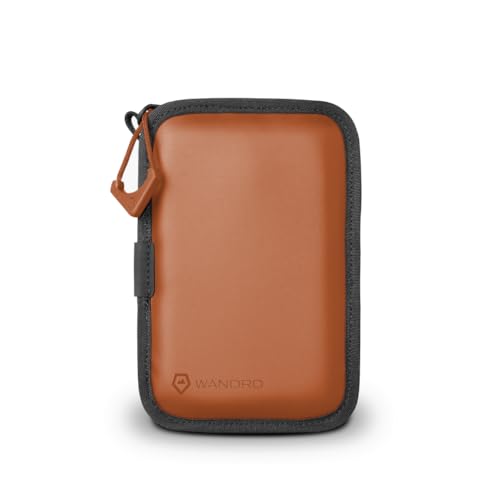 WANDRD Memory Card Case - Durable SD, Micro SD Card Holder for Creators | Camera Accessories & Electronics Organizer for Travel (Sedona Orange) - color: Sedona Orange