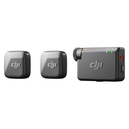 DJI Mic Mini (2 TX + 1 RX), Detail-Rich Audio, Wireless Lavalier Microphone for Camera/Android, 2-Person Vlog, Team Production - style: Mic Mini (2 TX + 1 RX)