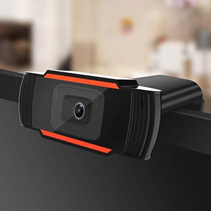 Computer Camera Webcam 480P 720P 1080P Full Hd Web Camera Streaming Video Live Broadcast Camera with Stereo Digital Microphone (Color : 480P)