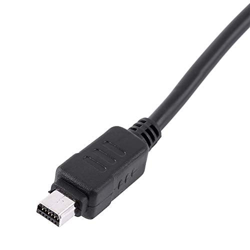 Cuifati High Speed 12 Pin USB Data Cable for Digital Camera, Transfer & Charge Function, 1.5m Length, Anti Interference Shielding