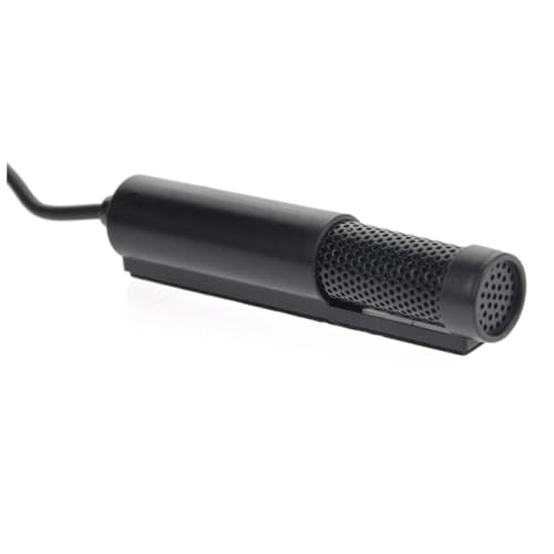 Hemoton Portable USB Microphone Condenser Clip for Qq MSN Skype Recording Gaming