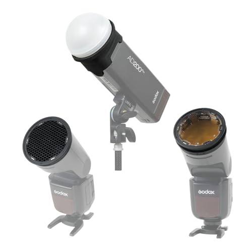 Rogue Magnetic Modifier Flash Kit + Rogue Flash Adapter V2 (Standard) | Use these modifiers directly on your round flashes, and on your rectangular flashes with the included Flash Adapter v2 - color: Round Flash Kit + Standard Flash Adapter V2