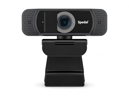 1080P Webcam with Microphone, USB HD Web Camera for Laptop Desktop Computer PC Mac, Wide-Angle Webcam with Auto Light Correction, Plug and Play Camera for Zoom
