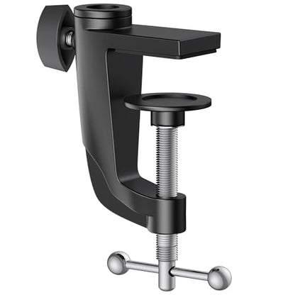 InnoGear Metal Desk Clamp For Microphone Suspension Boom Arm Stand Mic Stand Desk Holder with Adjustable Screw