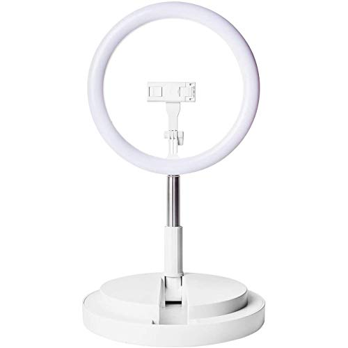 LITTIL Superstar Slim - 11in Foldable Ring Light with Stand and Phone Holder | Portable for Easy Transport | 3 Adjustable Light Modes | Perfect for Videos, Stories, TikTok