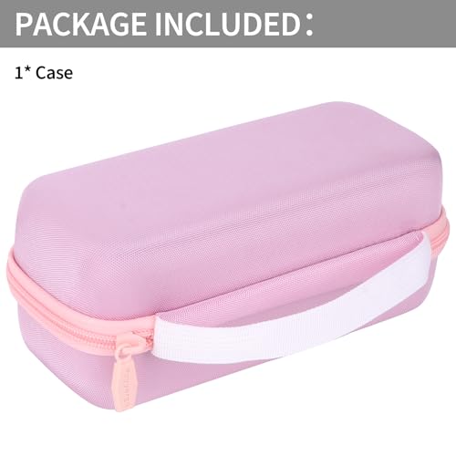 Storage Case Compatible with DJI Osmo Pocket 3 Creator Combo Vlogging Cameras (Pink Case) - color: Pink Case