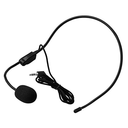 Headset Microphones, Head Mount Mike For Ipne 16 Wired Headset Microphone Voice Amplifier Wired Headset Microphone Noise Cancelling Mic Headset Condenser Microphone, Headset Micropne For Singing