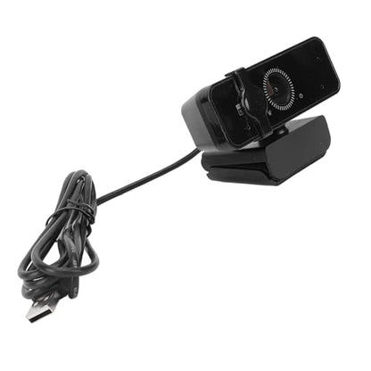 VBESTLIFE HD Webcam with Built in Noise Canceling Microphone and Rotatable Design, 1080P Video and 120° Wide Angle Camera, Cover, for Desktop PC or Laptop